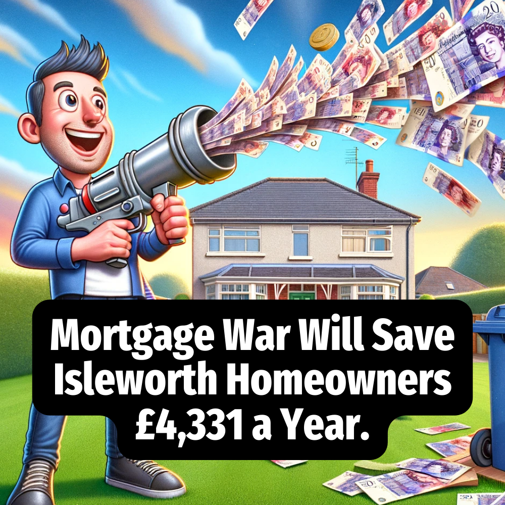 Mortgage War Will Save Isleworth Homeowners £4,331 a Year.